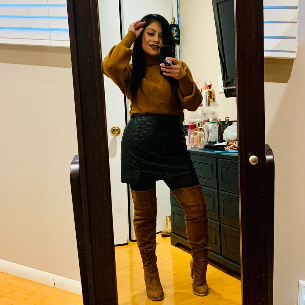 Over the knee boot